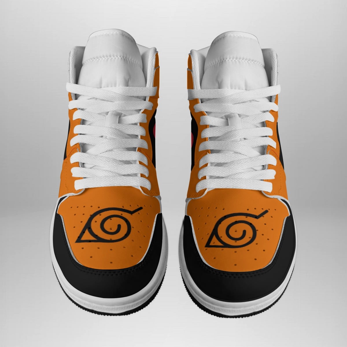 Uzumaki Naruto Shippuden Mid 1 Basketball Shoes for Fans of Anime and Sports
