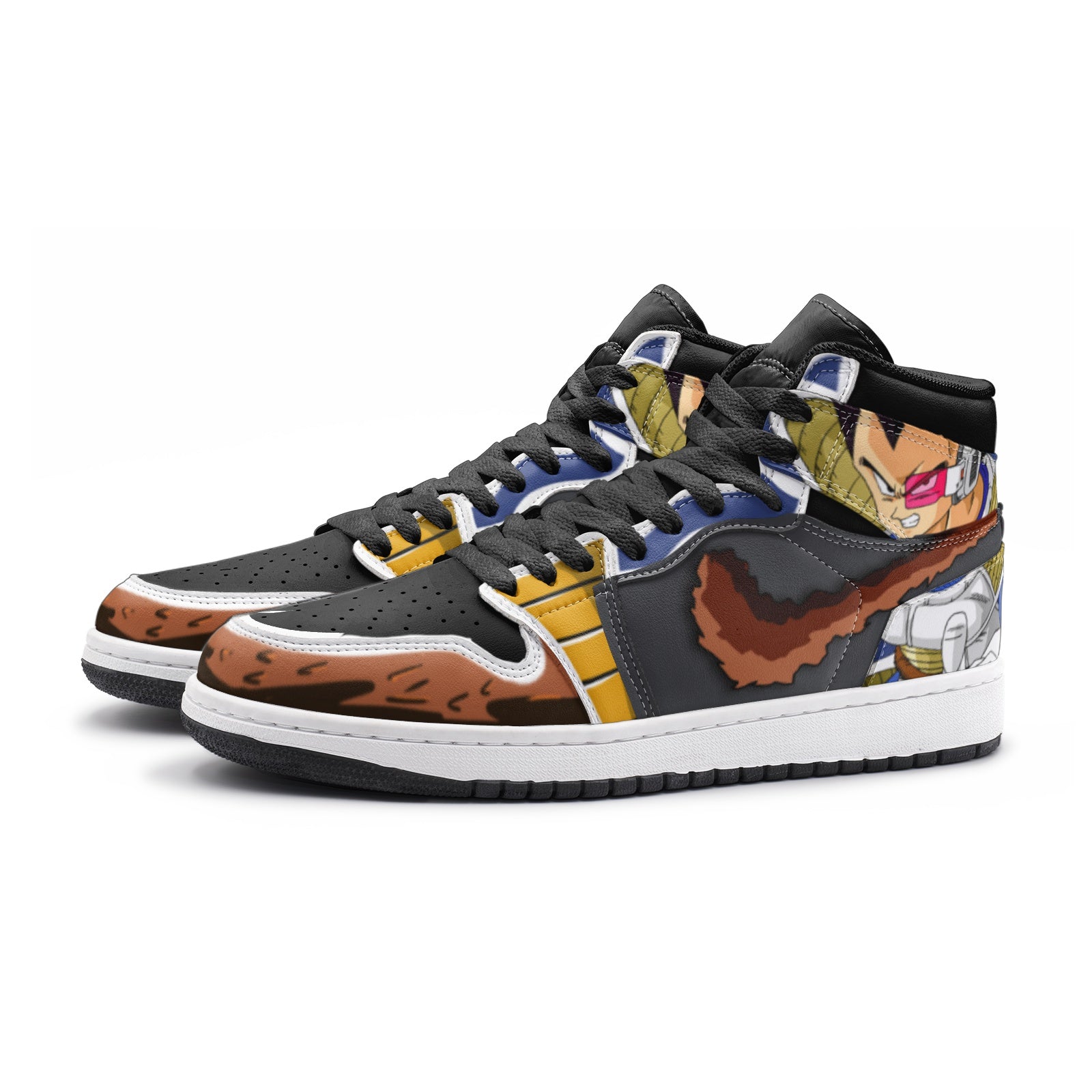Vegeta and Great Ape Dragon Ball Z V2 Mid 1 Basketball Shoes