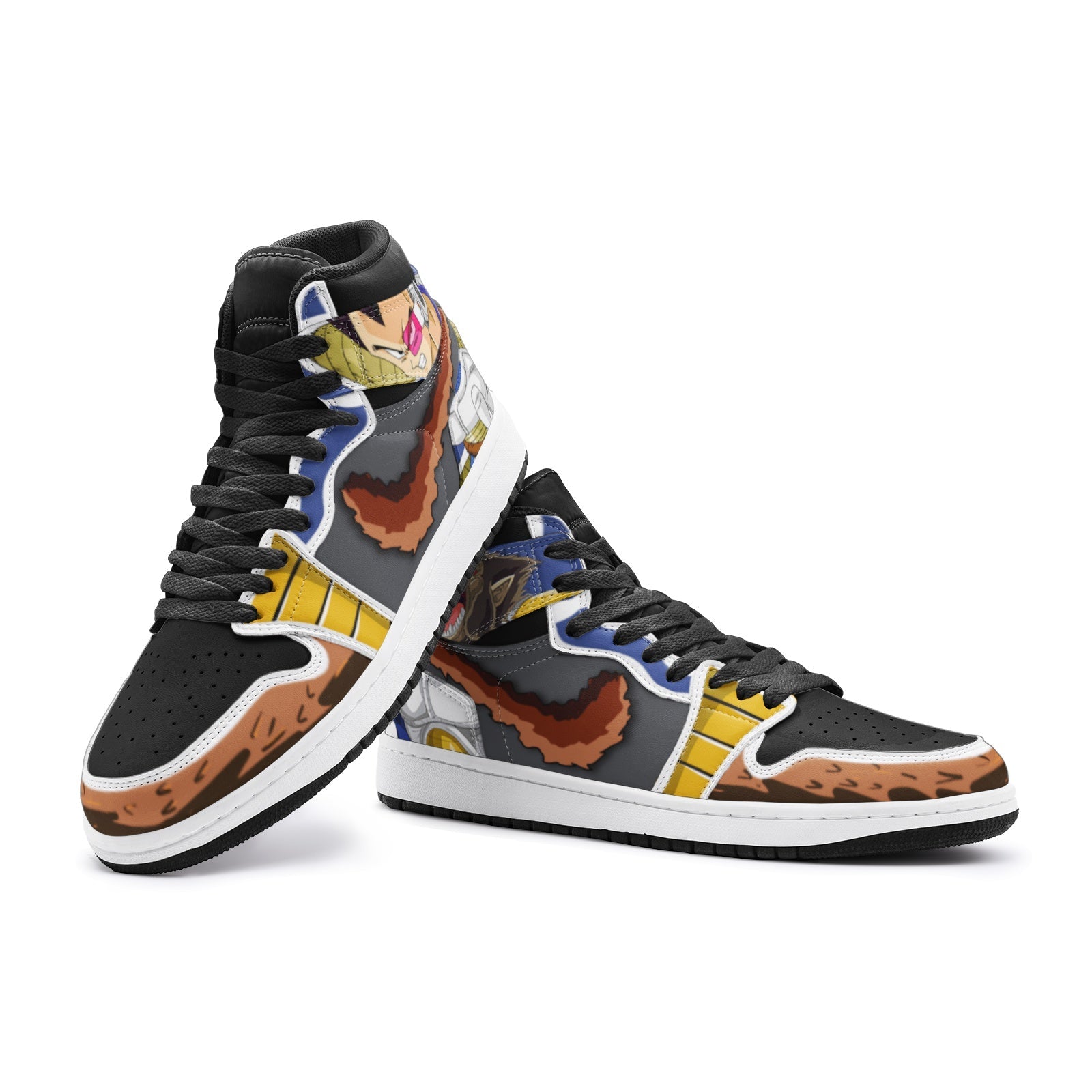 Vegeta and Great Ape Dragon Ball Z V2 Mid 1 Basketball Shoes