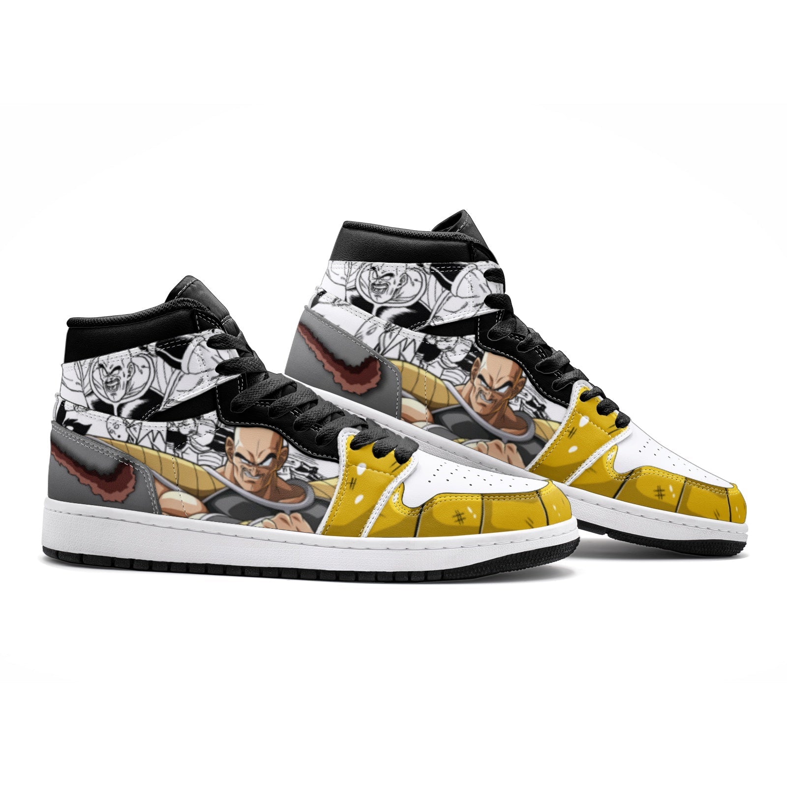 Vegeta and Nappa Dragon Ball Z V2 Mid 1 Basketball Shoes