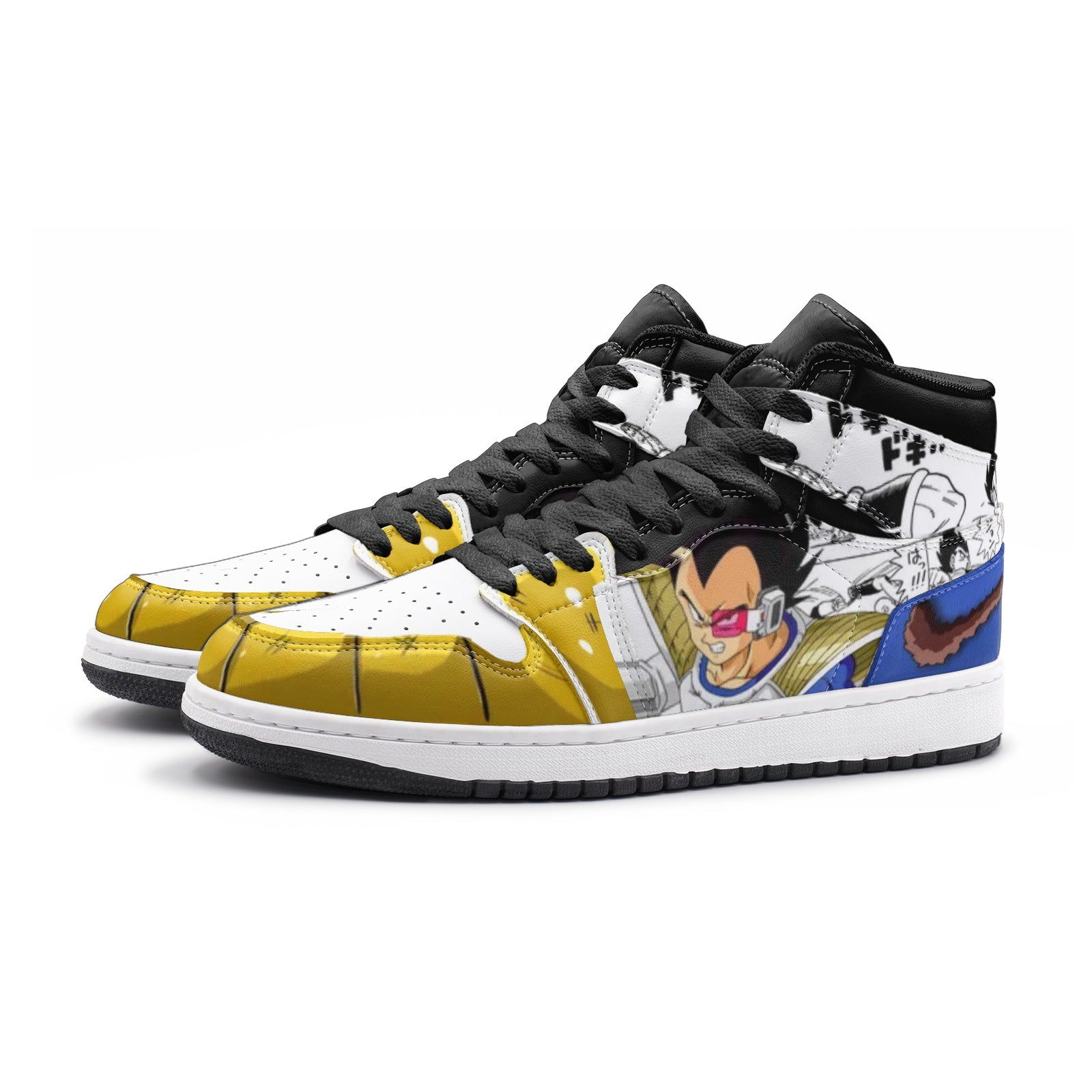 Vegeta and Nappa Dragon Ball Z V2 Mid 1 Basketball Shoes