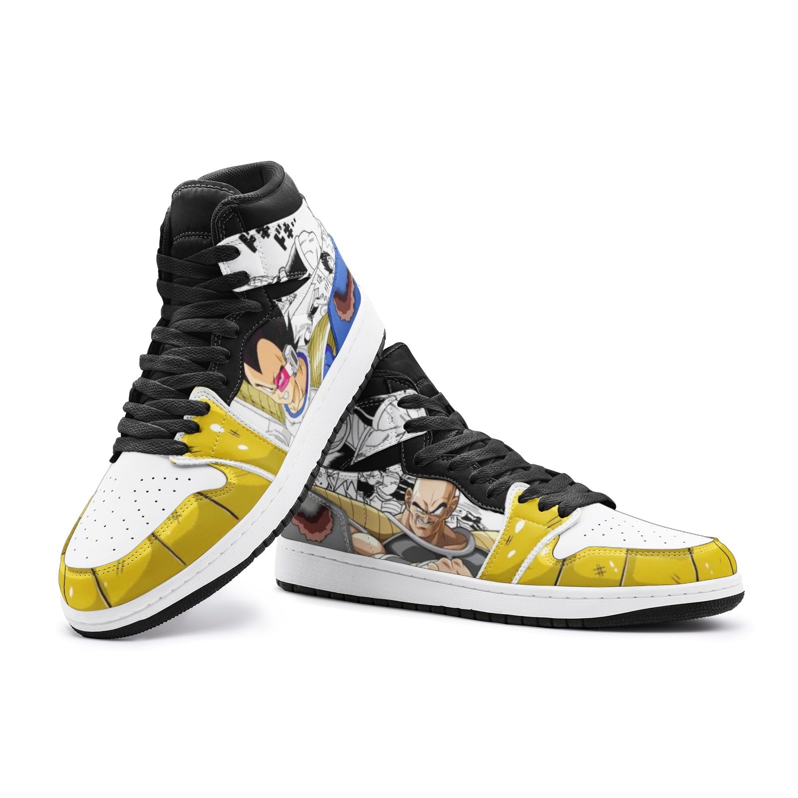Vegeta and Nappa Dragon Ball Z V2 Mid 1 Basketball Shoes