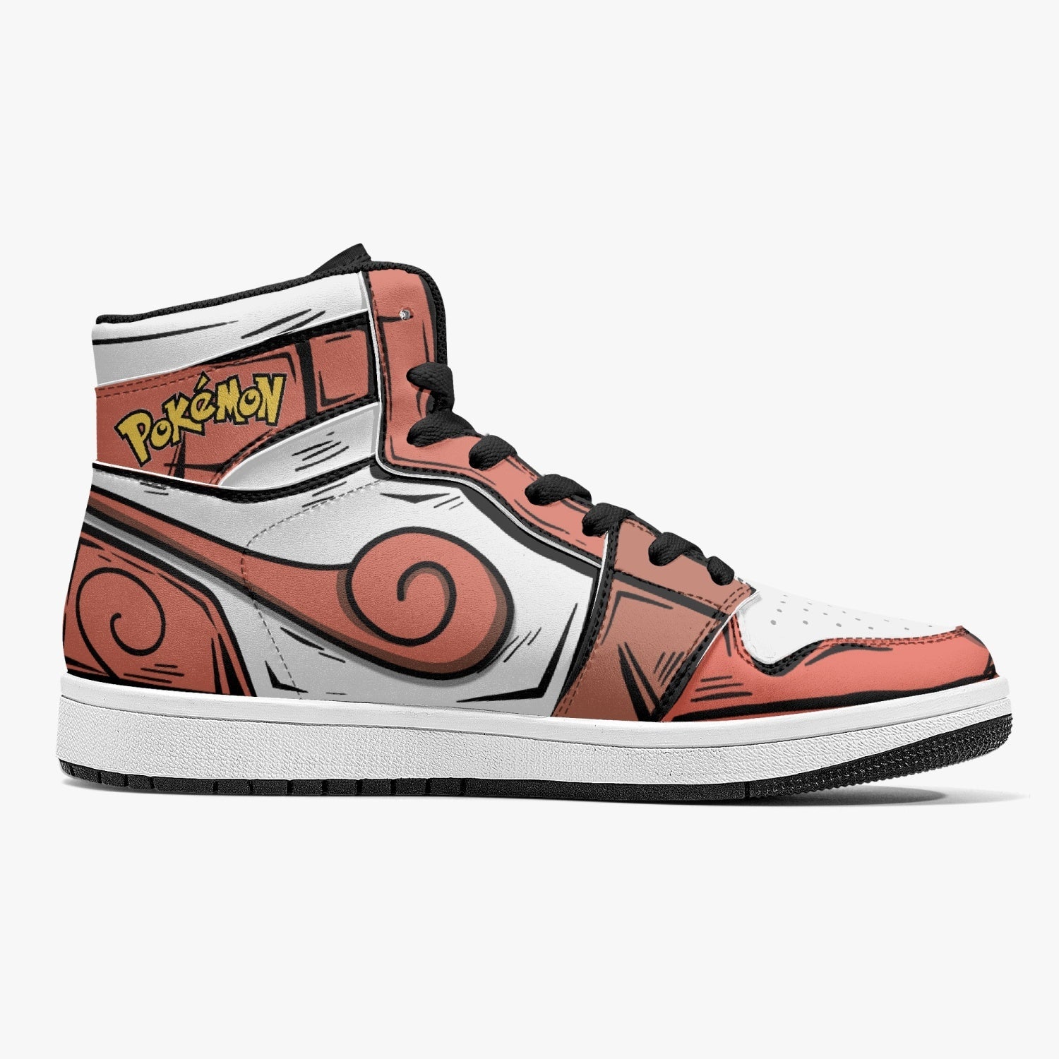 Vulpix Pokemon Mid 1 Basketball Shoes