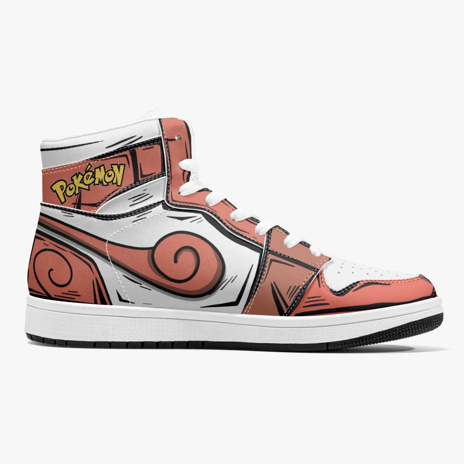 Vulpix Pokemon Mid 1 Basketball Shoes