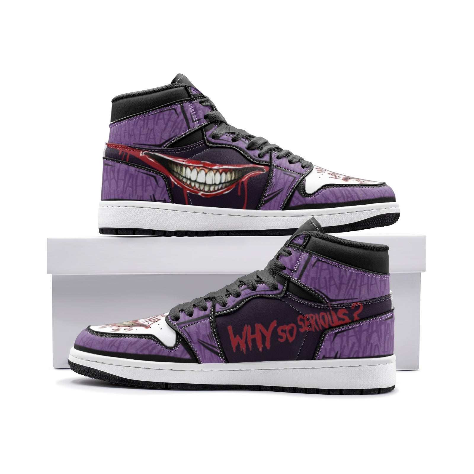 Why So Serious The Joker Mid 1 Basketball Shoes