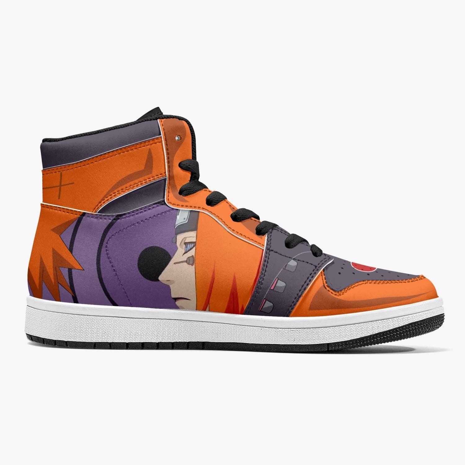 Yahiko Akatsuki Naruto Mid 1 Basketball Shoes