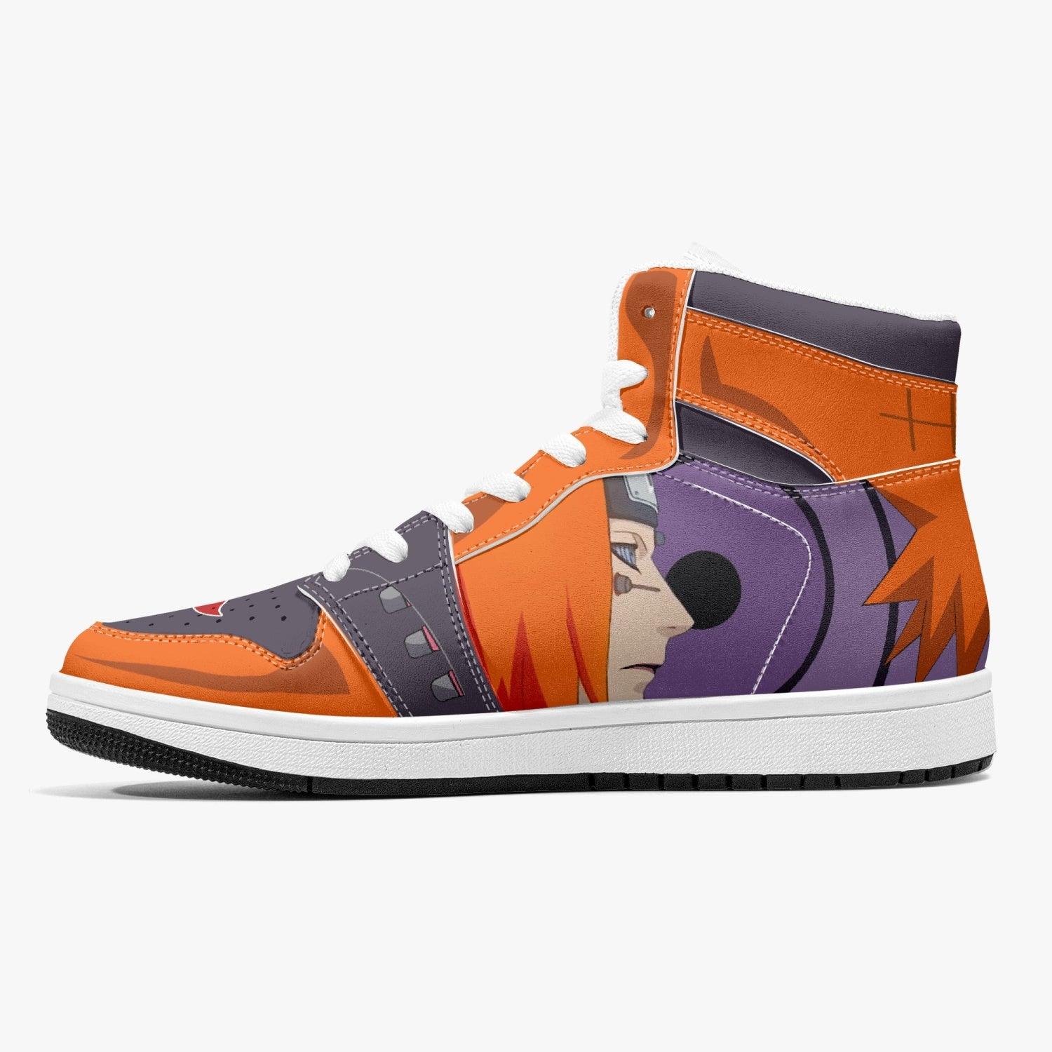 Yahiko Akatsuki Naruto Mid 1 Basketball Shoes