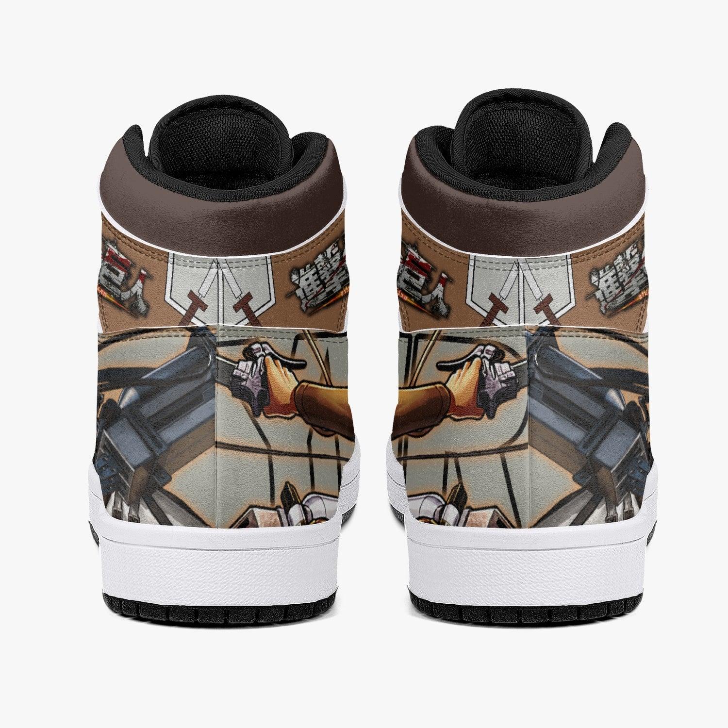 Ymir Training Corps Attack on Titan Mid 1 Basketball Shoes