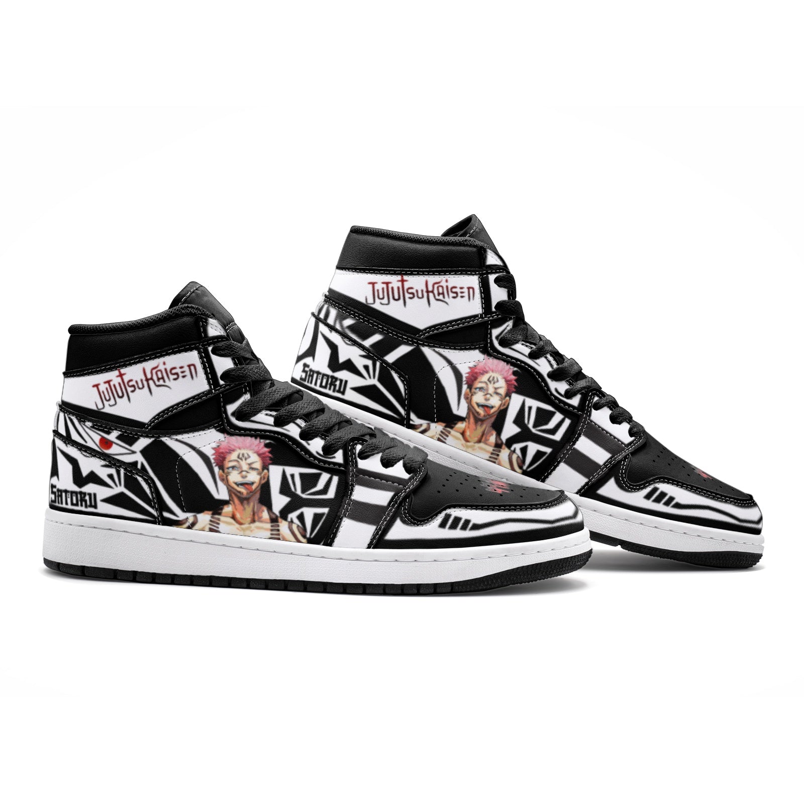 Yuji Itadori Sukuna Sorcery Fight V2 Mid 1 Basketball Shoes