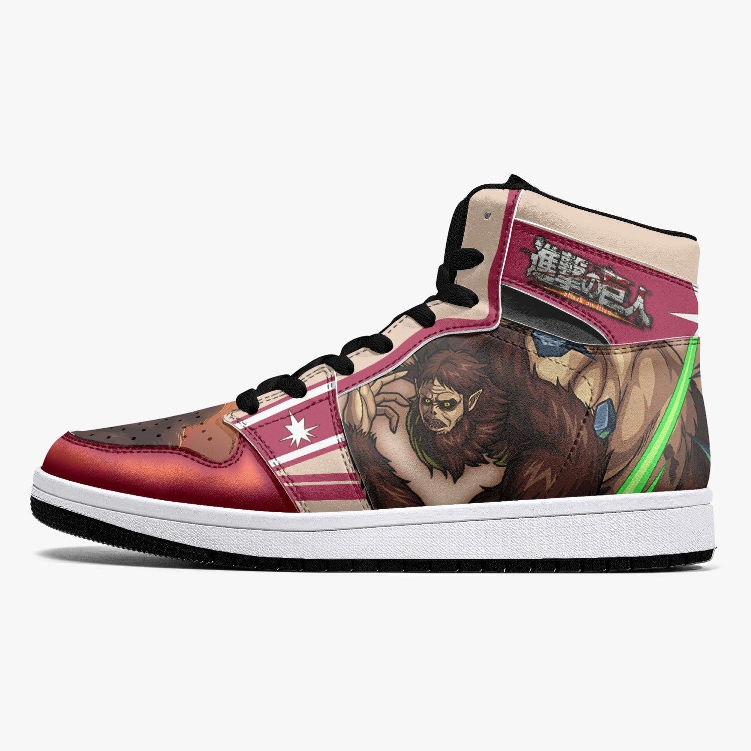Zeke Yeager Beast Titan Attack on Titan Mid 1 Basketball Shoes