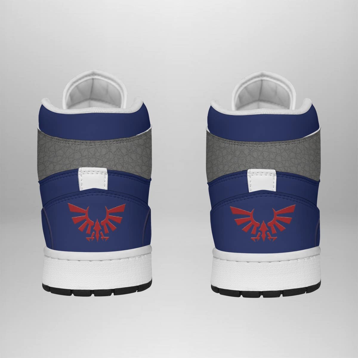 Zelda Shonen Mid 1 Basketball Shoes for Men and Women - Shield Style Sneakers