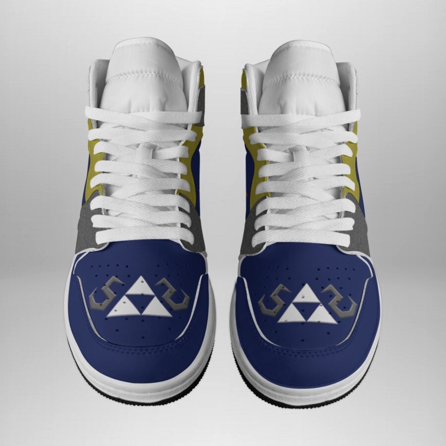 Zelda Shonen Mid 1 Basketball Shoes for Men and Women - Shield Style Sneakers