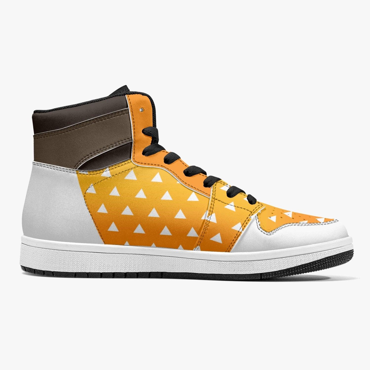 Zenitsu Agatsuma Demon Slayer 2 Mid 1 Basketball Shoes