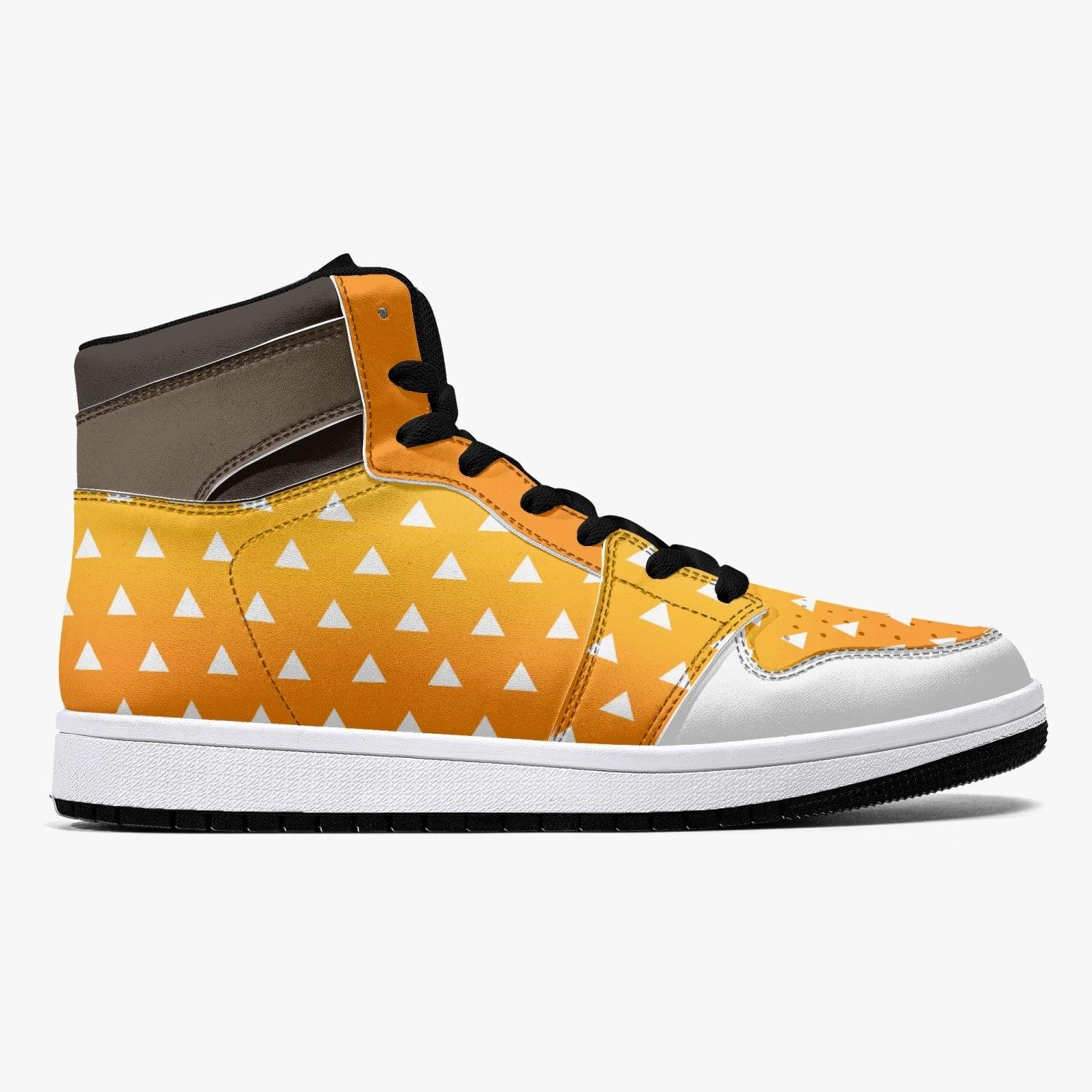 Zenitsu Agatsuma Demon Slayer 2 Mid 1 Basketball Shoes