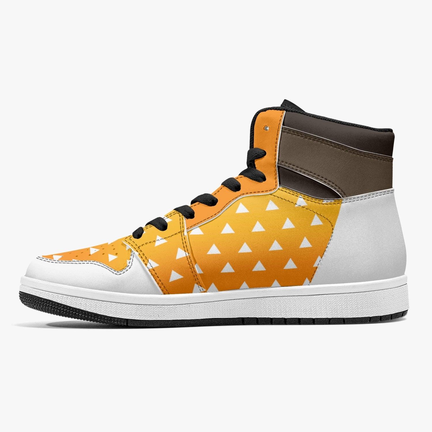 Zenitsu Agatsuma Demon Slayer 2 Mid 1 Basketball Shoes