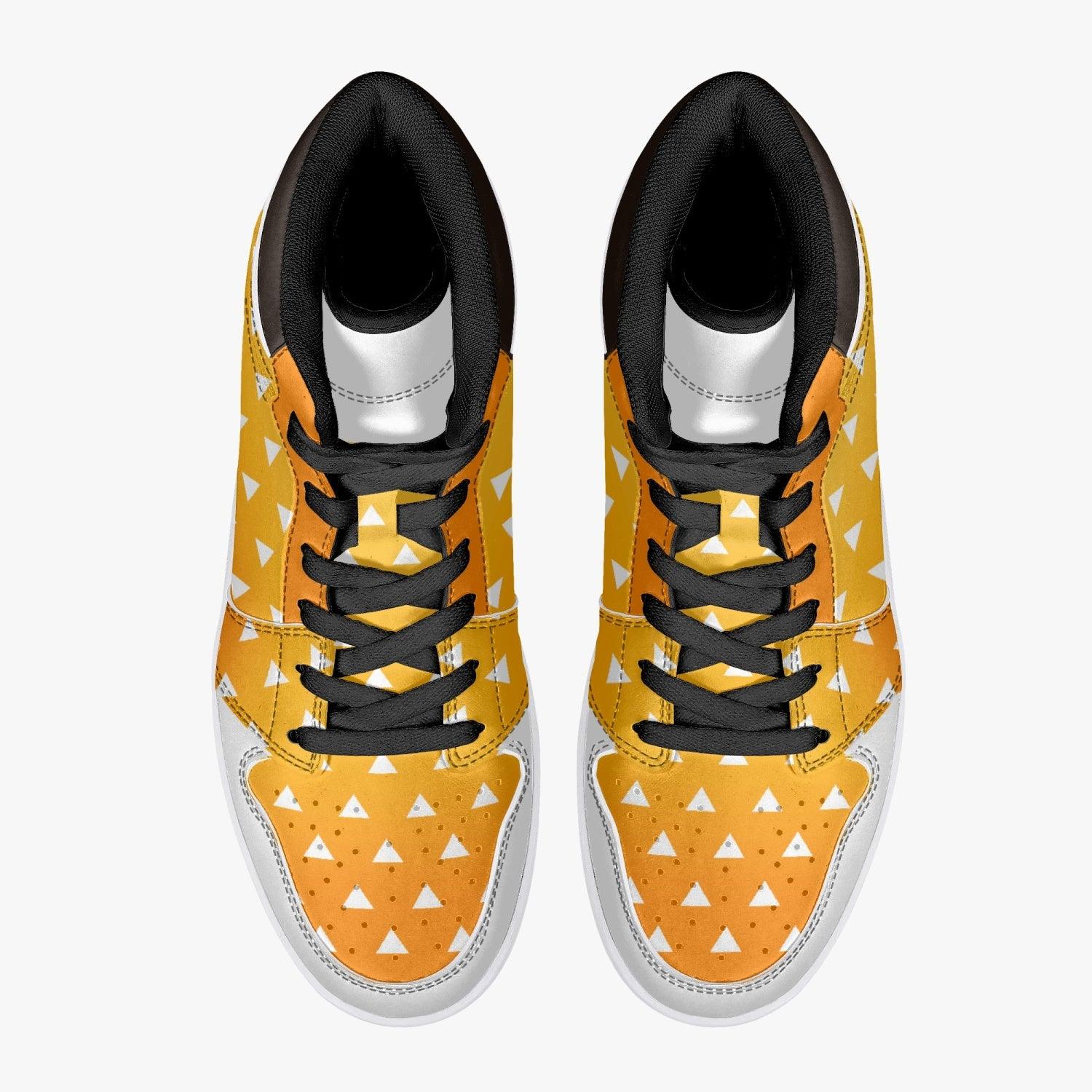 Zenitsu Agatsuma Demon Slayer 2 Mid 1 Basketball Shoes