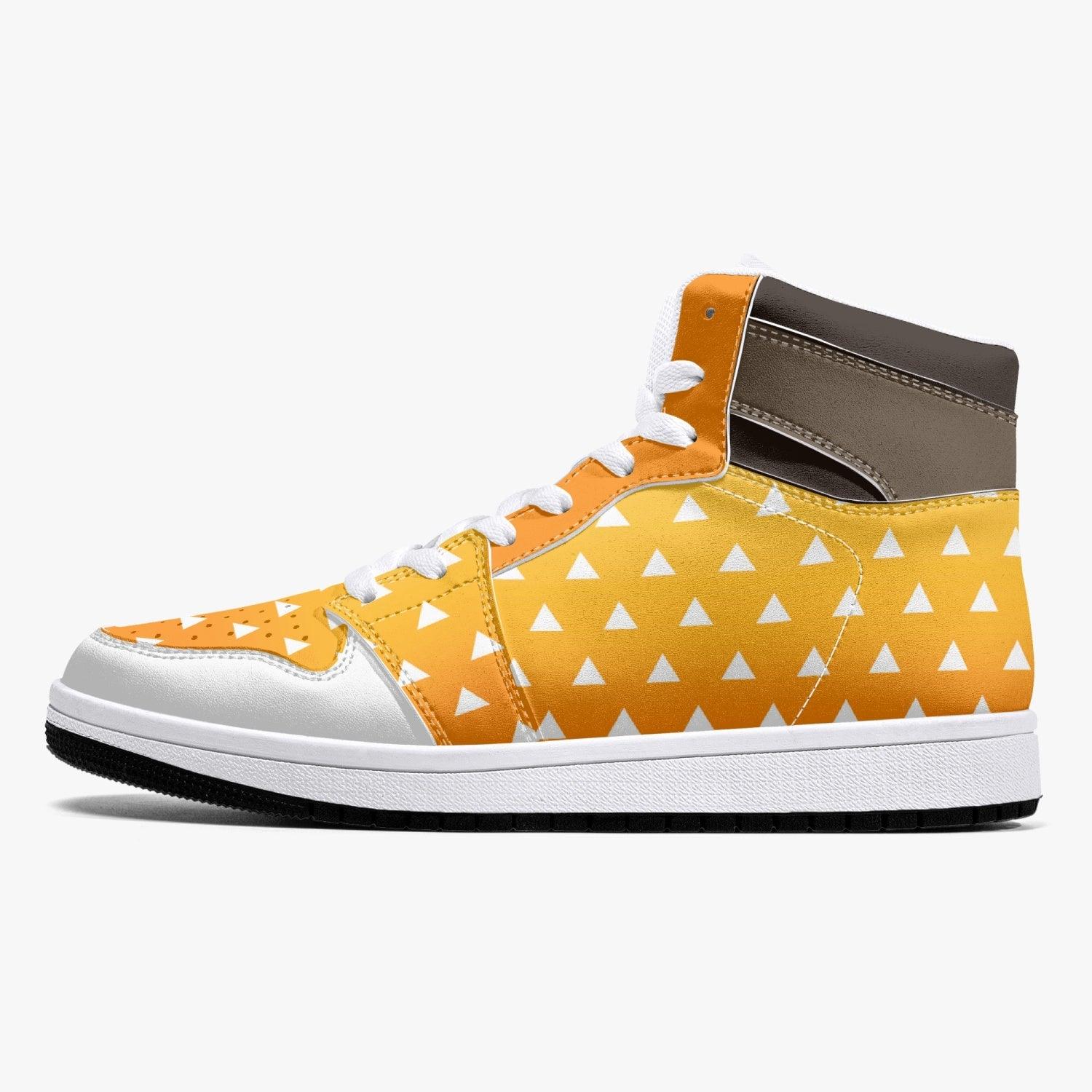 Zenitsu Agatsuma Demon Slayer 2 Mid 1 Basketball Shoes