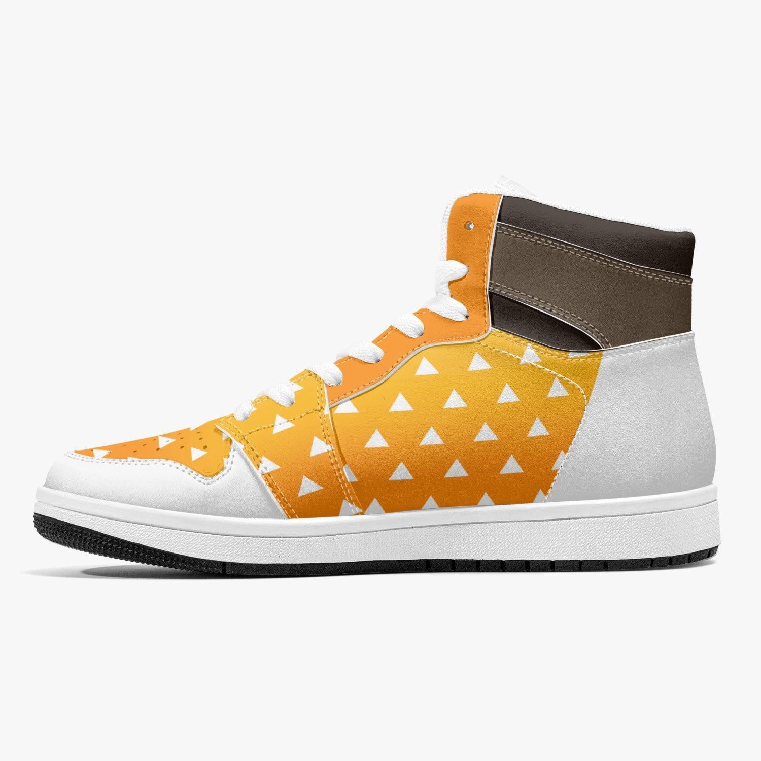Zenitsu Agatsuma Demon Slayer 2 Mid 1 Basketball Shoes