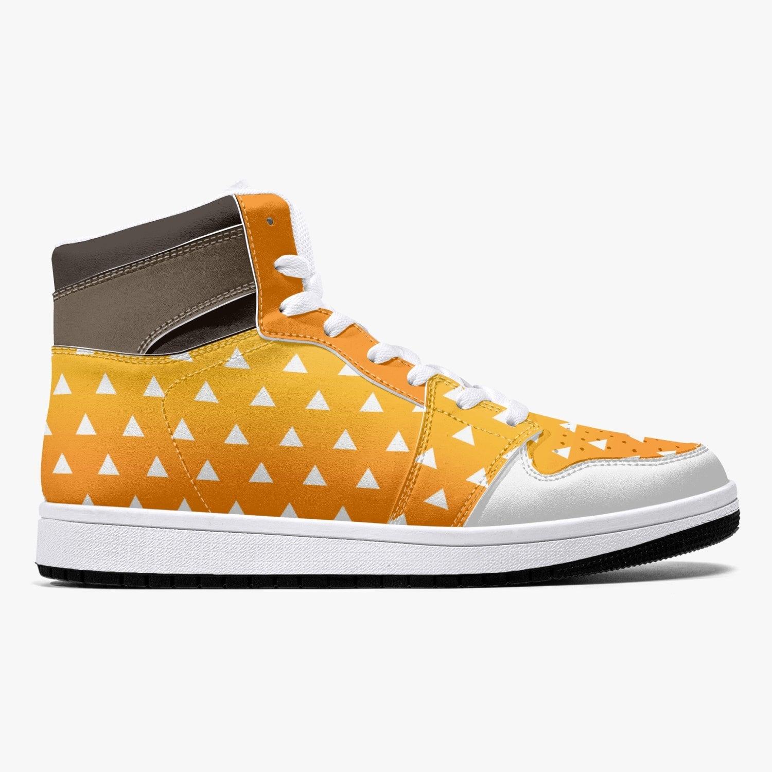 Zenitsu Agatsuma Demon Slayer 2 Mid 1 Basketball Shoes