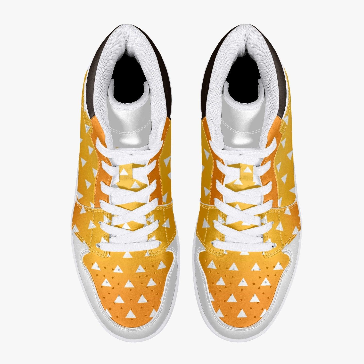 Zenitsu Agatsuma Demon Slayer 2 Mid 1 Basketball Shoes