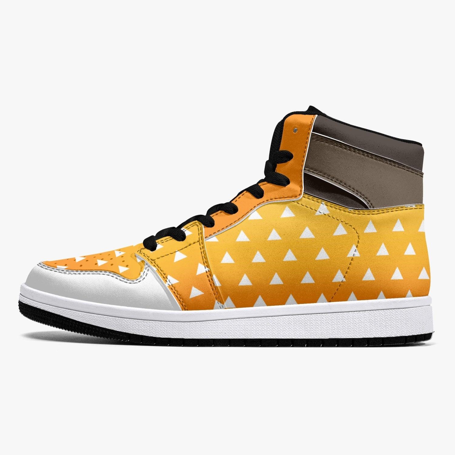 Zenitsu Agatsuma Demon Slayer 2 Mid 1 Basketball Shoes
