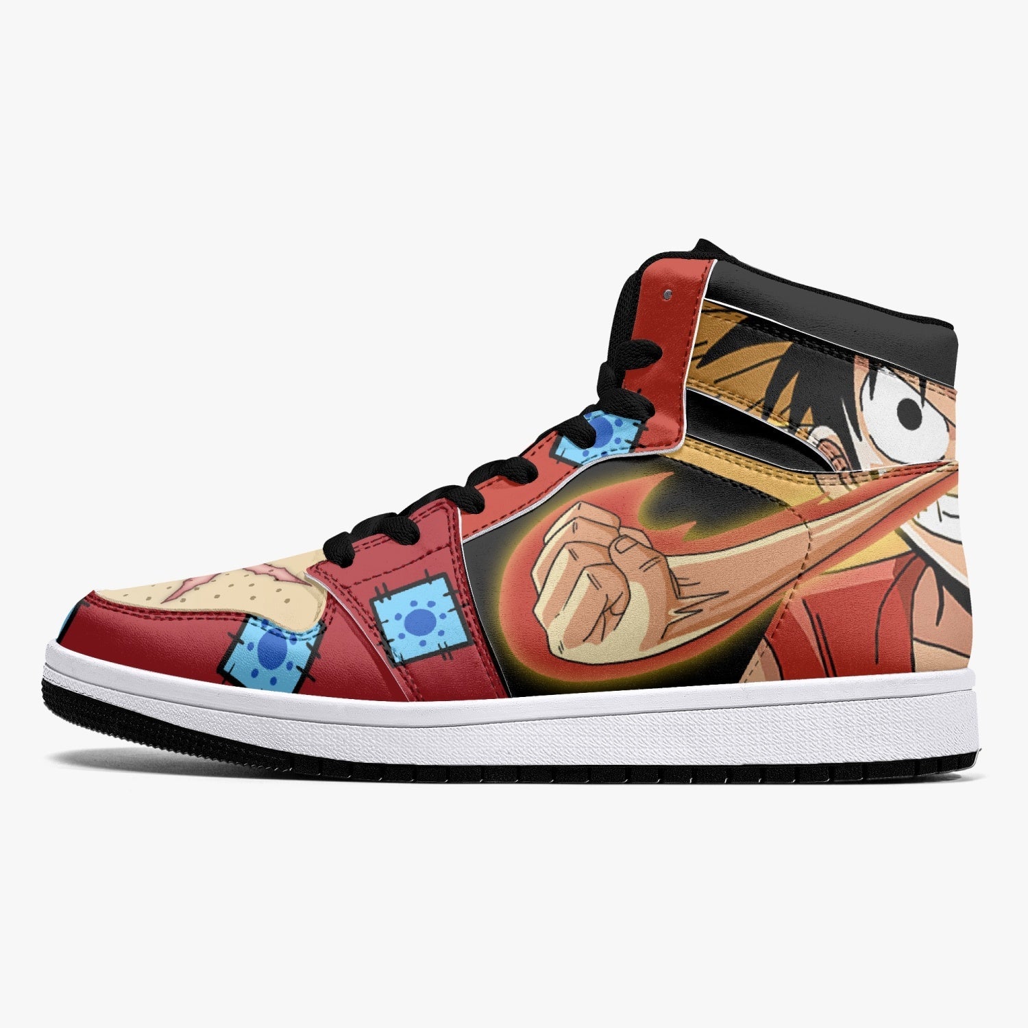 Zoro and Luffy One Piece V2 Mid 1 Basketball Shoes