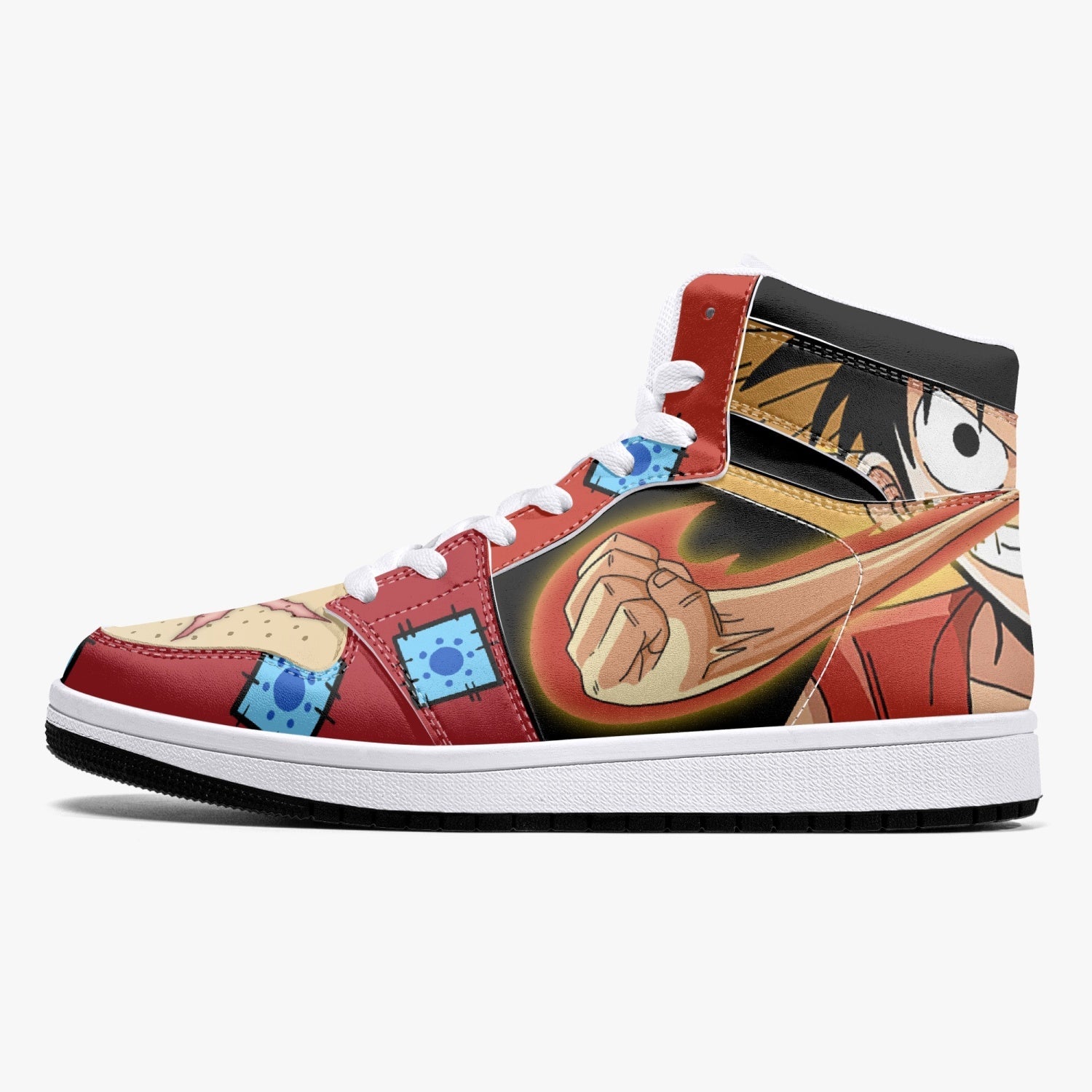 Zoro and Luffy One Piece V2 Mid 1 Basketball Shoes