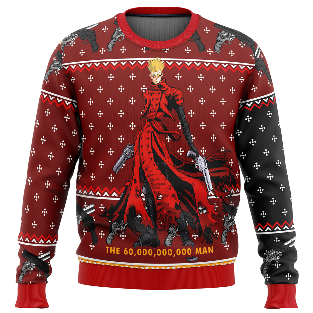 Trigun Vash the Stampede Ugly Christmas Sweater