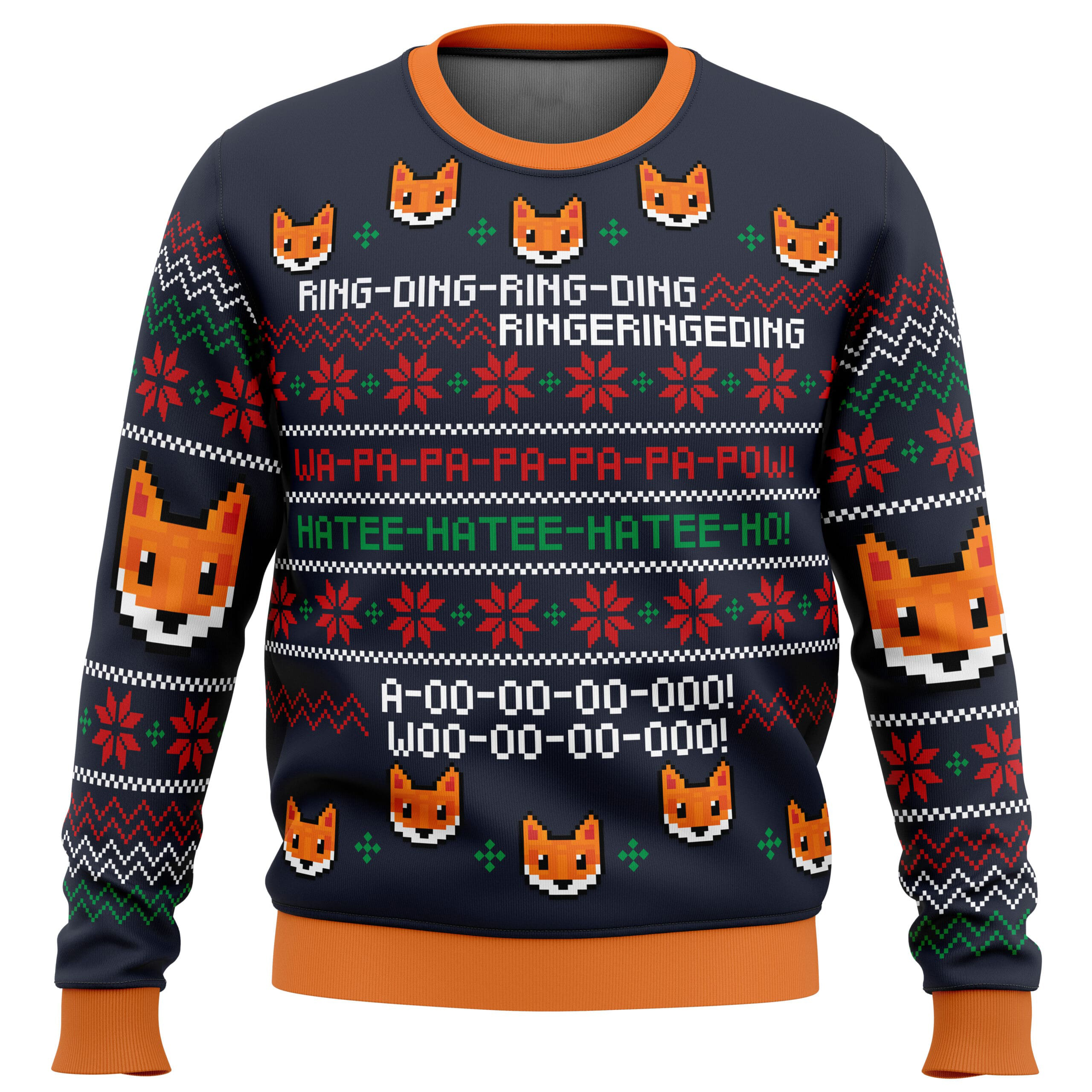 What does the Fox say Christmas Sweater