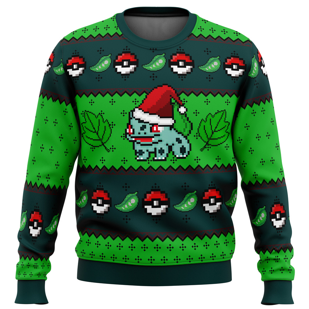 Pokemon Bulbasaur Ugly Christmas Sweater