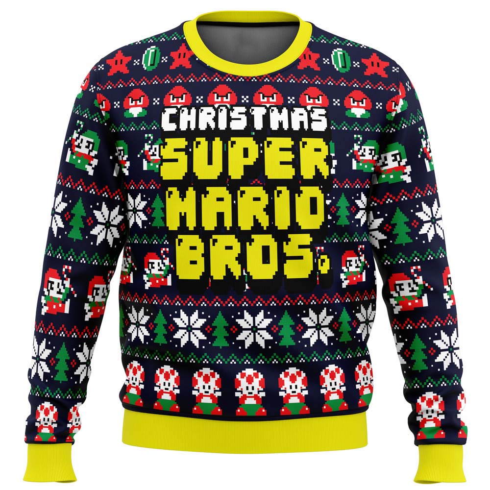 Christmas Super Mario Bros. Ugly Christmas Sweater