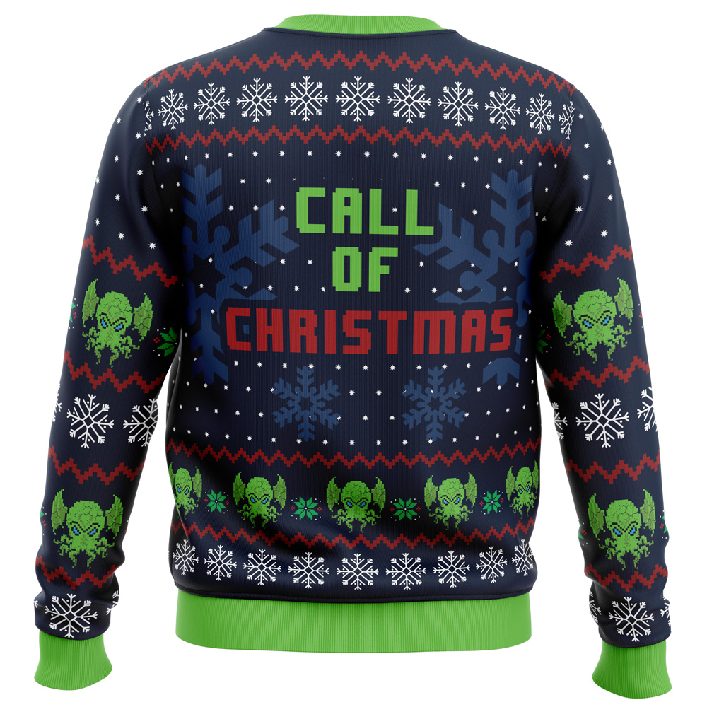 Call Of Christmas Cthulhu Ugly Christmas Sweater