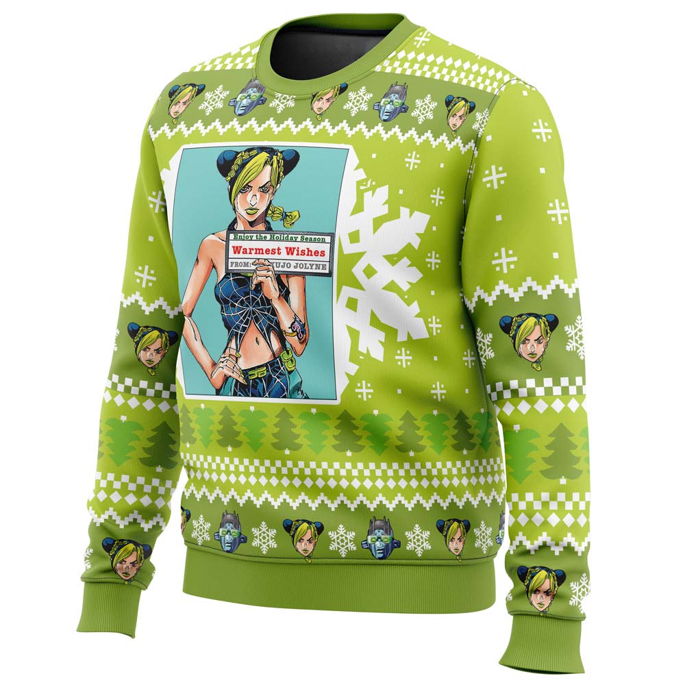 Christmas Jolyne Cujoh Jojo’s Bizarre Adventure Christmas Sweater