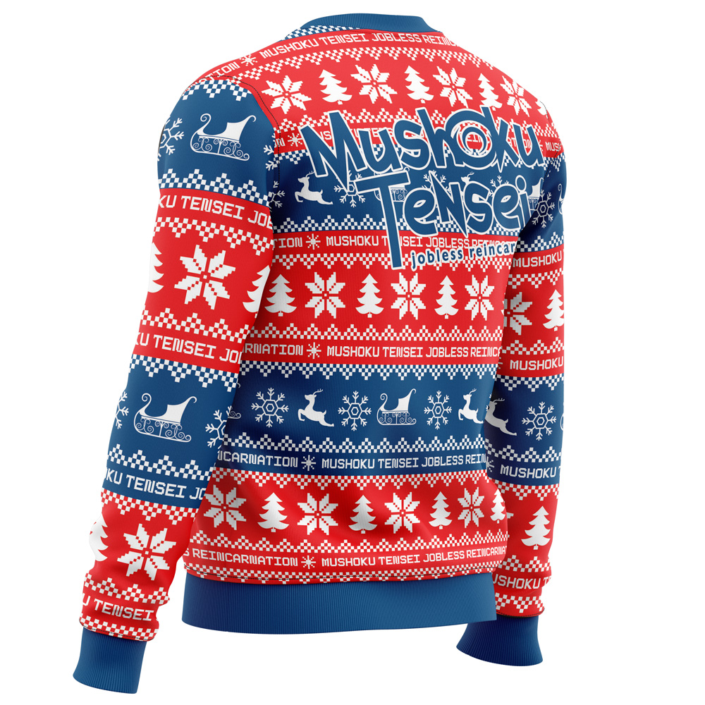 Christmas Joy Mushoku Tensei Jobless Reincarnation Ugly Christmas Sweater