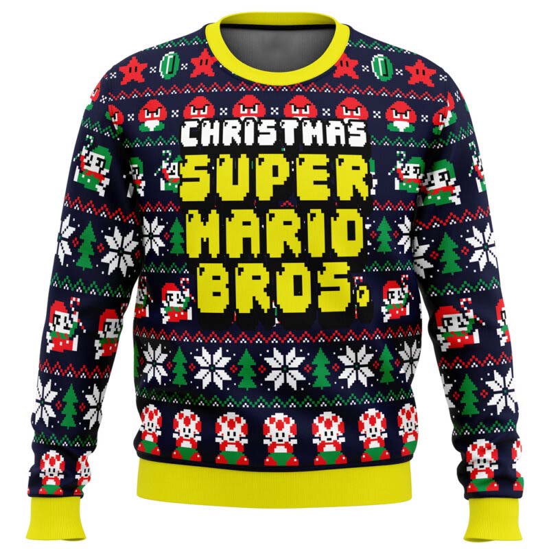 Christmas Super Mario Bros. Ugly Christmas Sweater