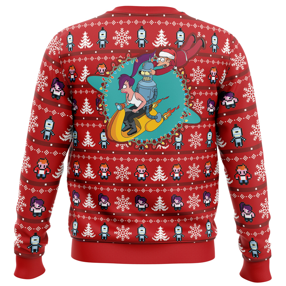 Fa-La-La-La Futurama Ugly Christmas Sweater