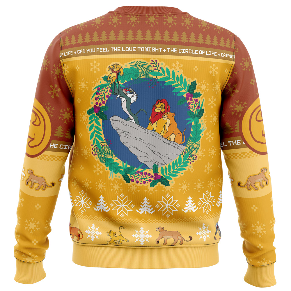 Christmas The Lion King Disney Ugly Christmas Sweater