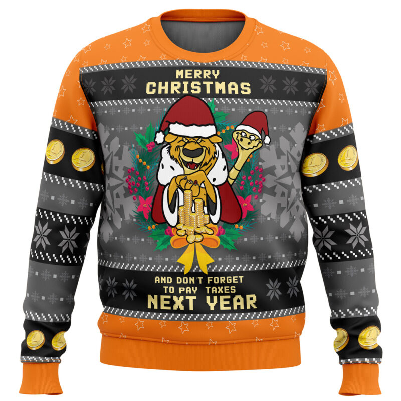 Merry Texas Christmas Robin Hood Ugly Christmas Sweater