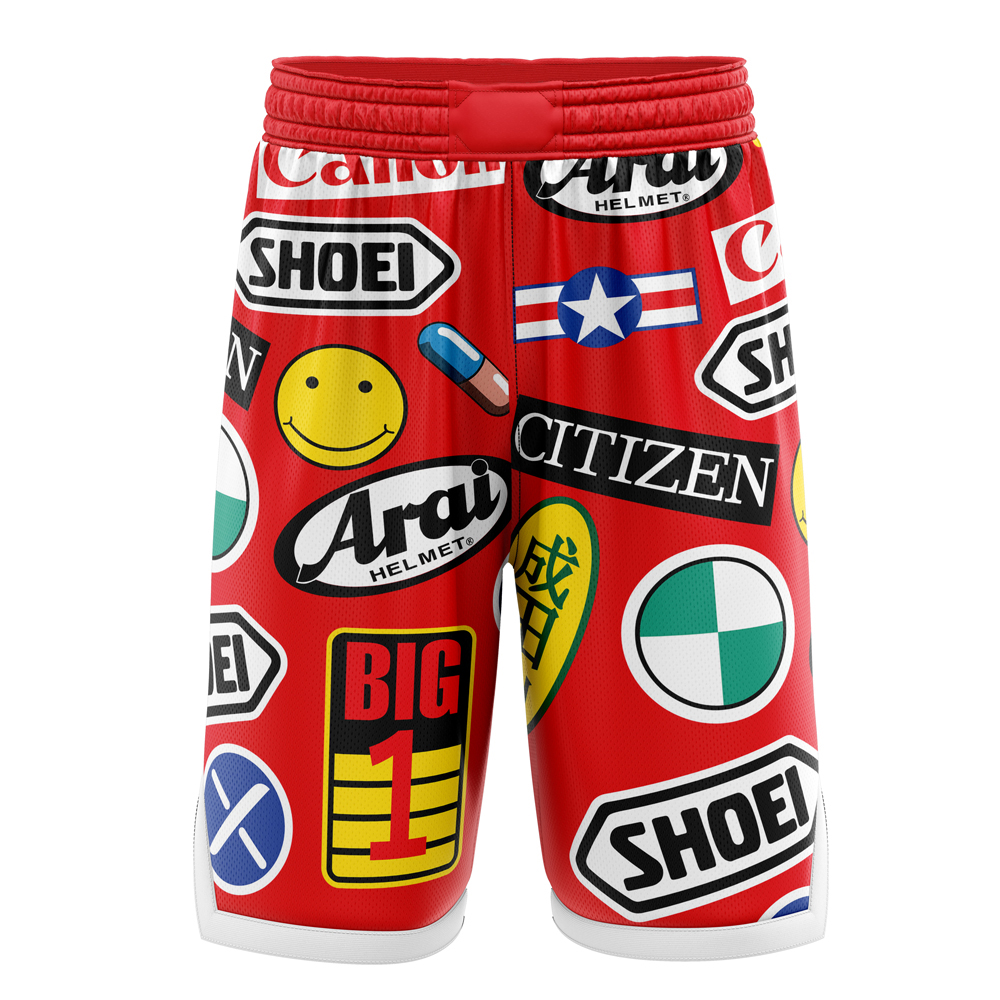 Akira Full Decals Basketball Shorts