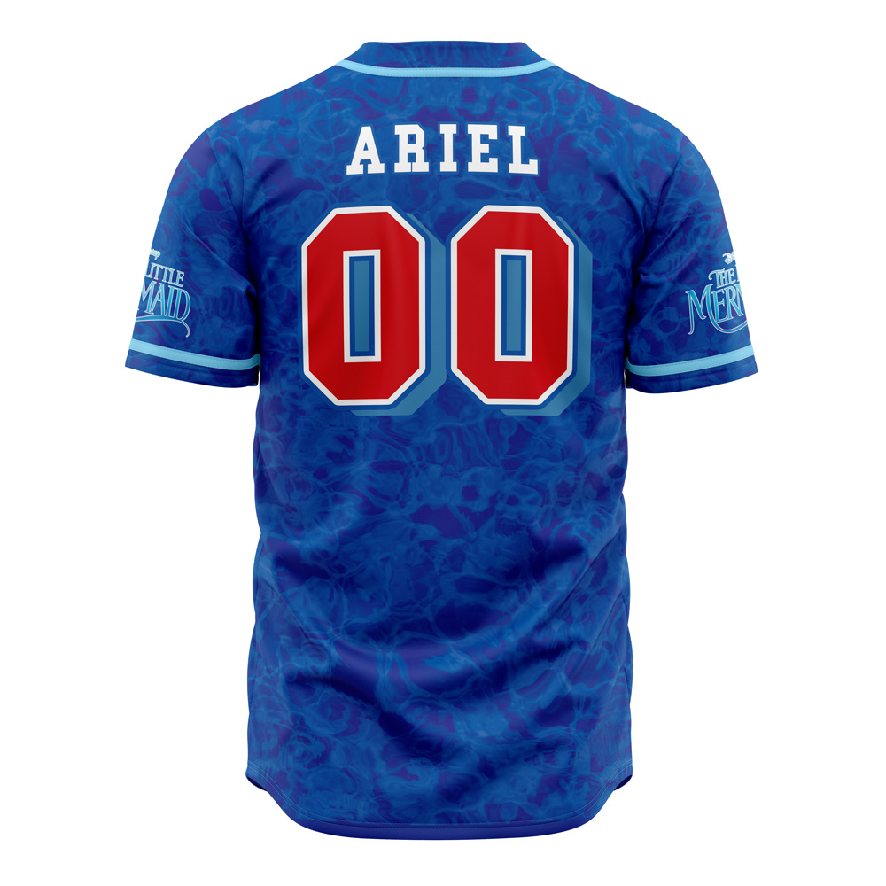 Ariel  V2 Disney Baseball Jersey