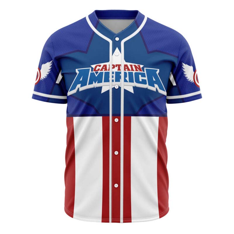 Captain America Baseball Jersey