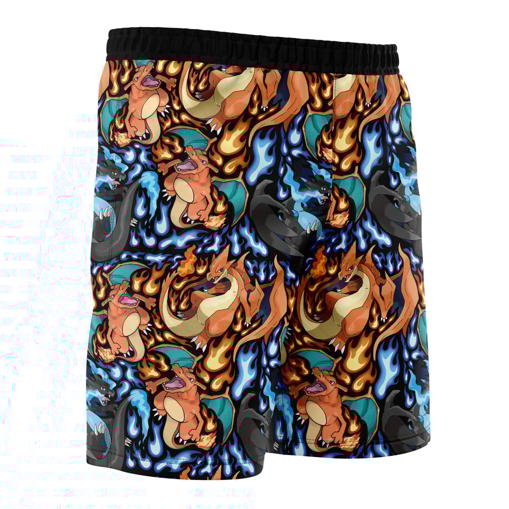 Charizard Mega Evolution Pokemon Board Shorts Swim Trunks