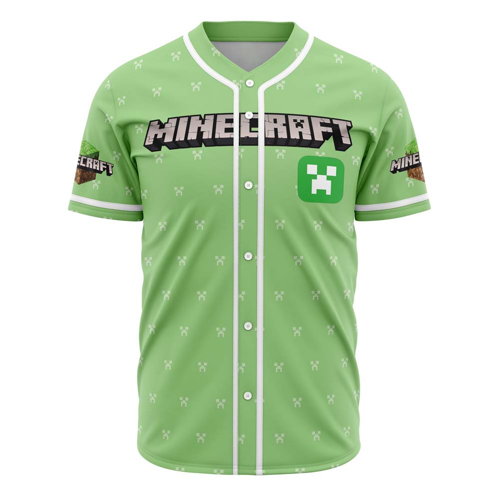 Cool Minecraft Baseball Jersey