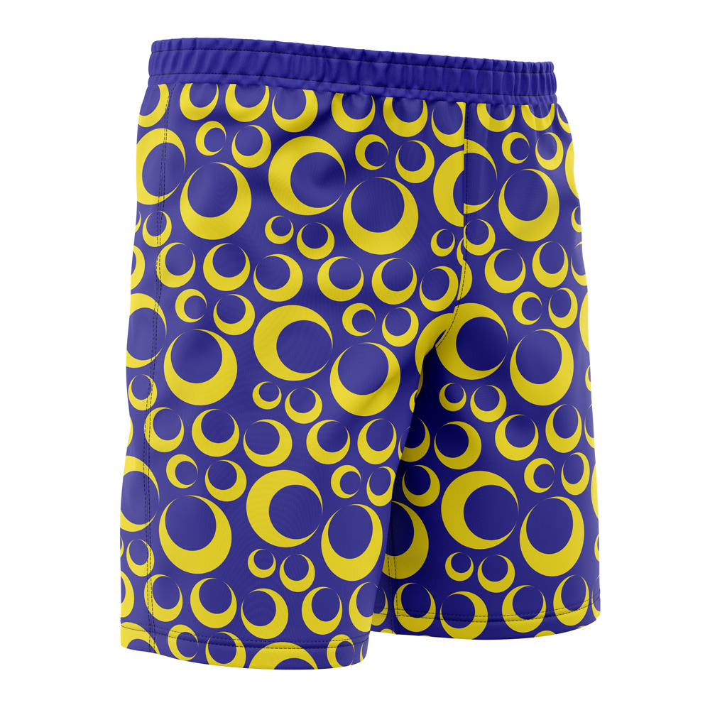 Crescent Moon Sailor Moon Board Shorts Swim Trunks