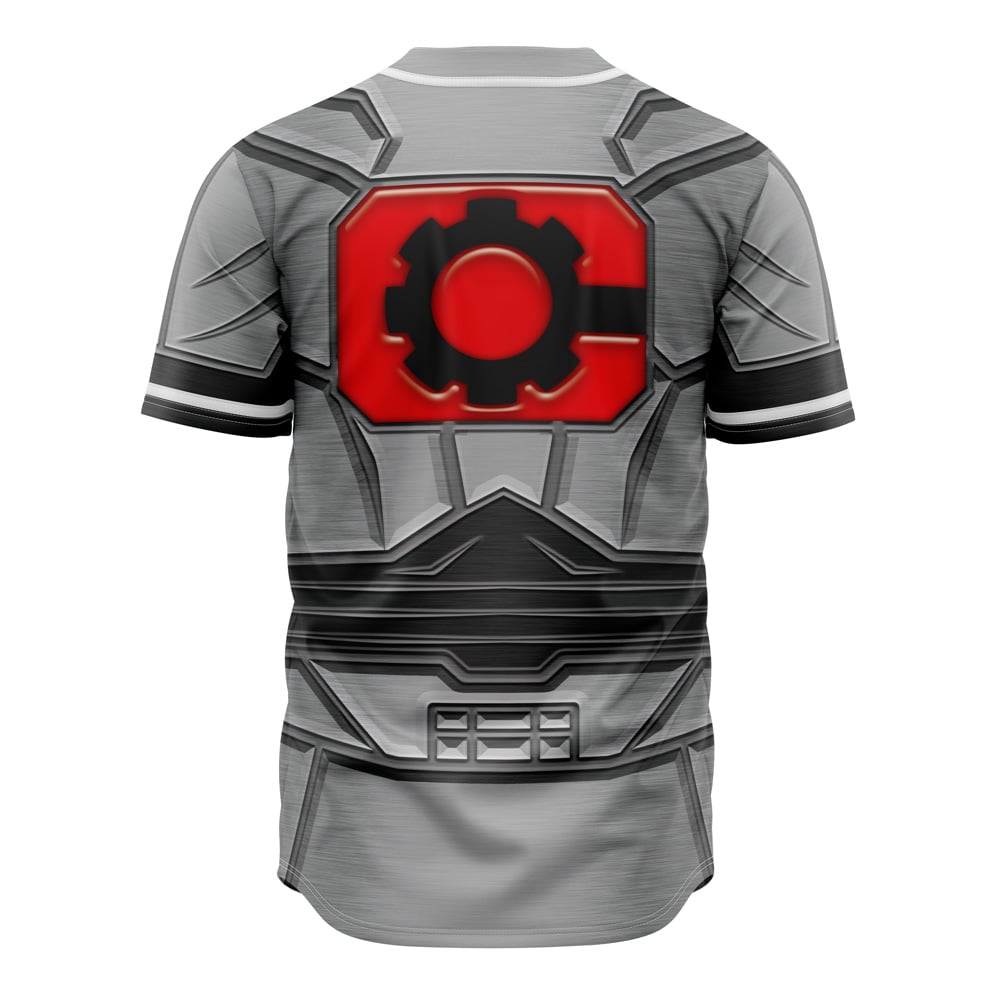 Cyborg Cosplay DC Comics Baseball Jersey