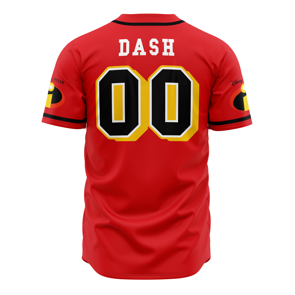 Dash The Incredibles V2 Disney Baseball Jersey