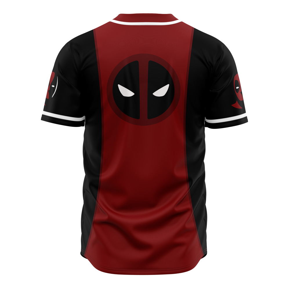Deadpool Marvel Baseball Jersey