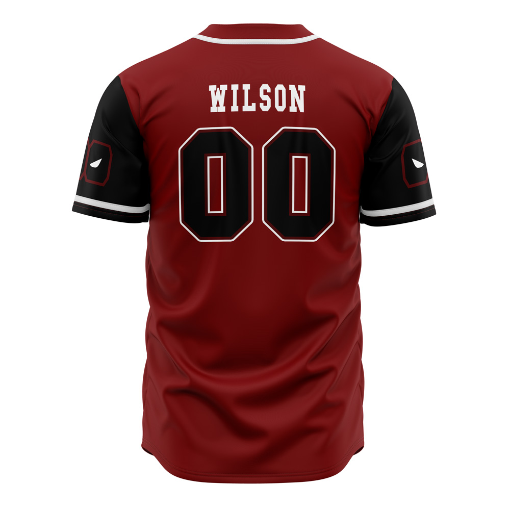 Deadpool Mercenaries Marvel Baseball Jersey