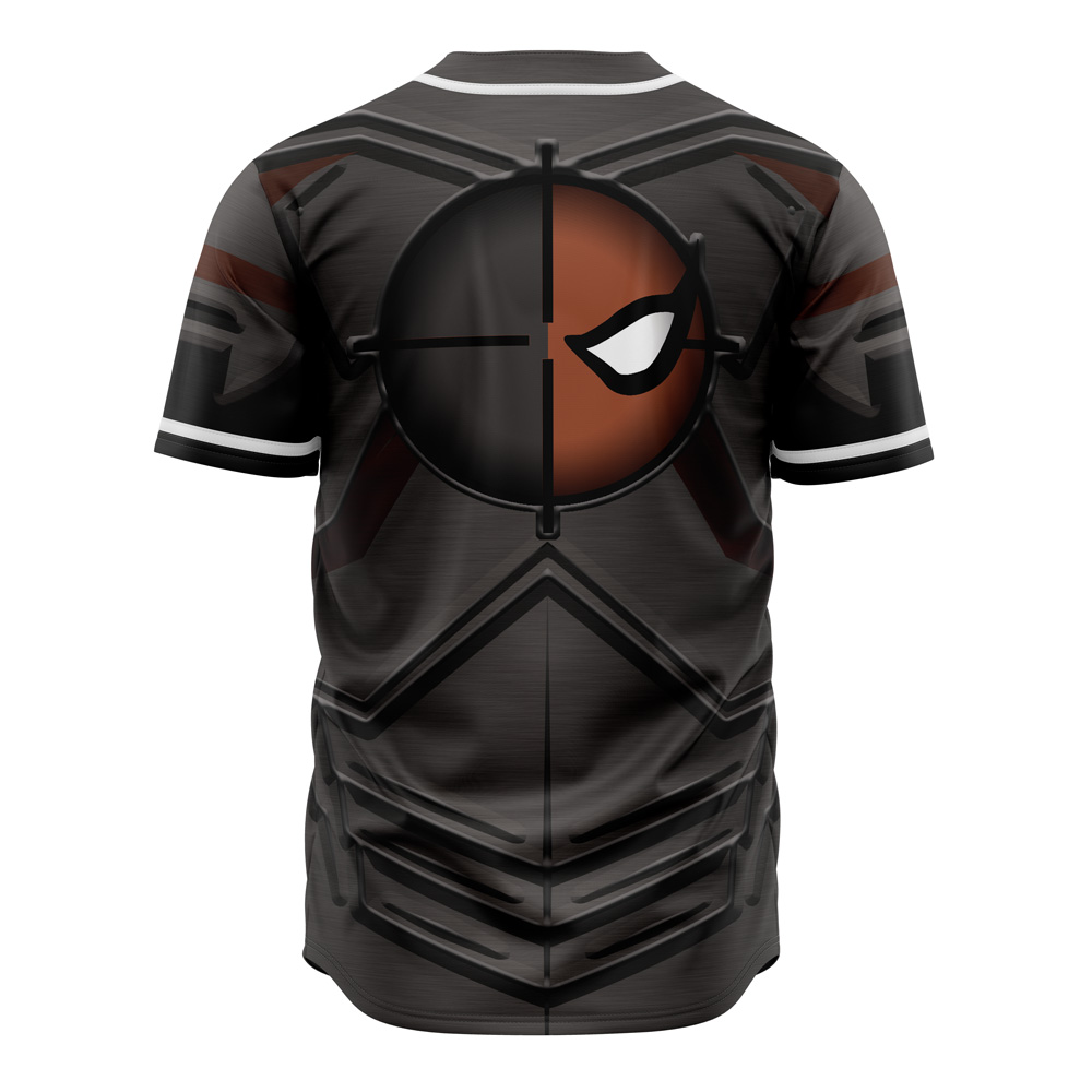 Deathstroke Cosplay DC Comics Baseball Jersey