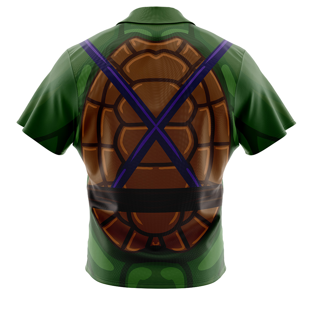 Donatello Teenage Mutant Ninja Turtles Button Up Hawaiian Shirt